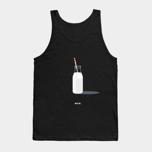 Milk - Alternative Movie Poster Tank Top by MoviePosterBoy